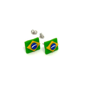 Brinco Bandeira Brasil M
