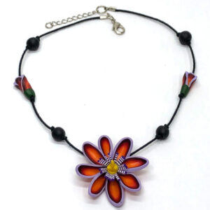 Colar Flor De Maracujá