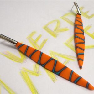 Brinco Canoinha Laranja