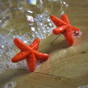 Brinco Estrela-do-mar Laranja
