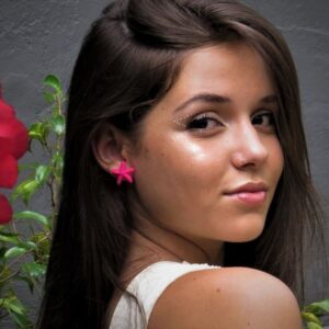 Brinco Estrela-do-mar Rosa